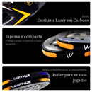 Raquete de Beach Tennis Camewin Fibra de Carbono