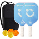 Raquetes de Pickleball Com 4 Bolas Mais Bolsa de Brinde | Yuzumomo