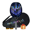 Raquete Beach Tenis Carbono - CAMEWIN TYER + Bolsa
