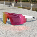 Oculos de sol esportivo TYER na cor marfim