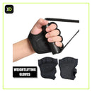 Luvas Academia Weightlifting Anti Derrapante TYER
