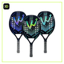 Raquete Beach Tenis Carbono CAMEWIN TYER com Bolsa