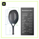 Ficha tecnica da Hoowan Blackshark UD com medidas peso e balanco